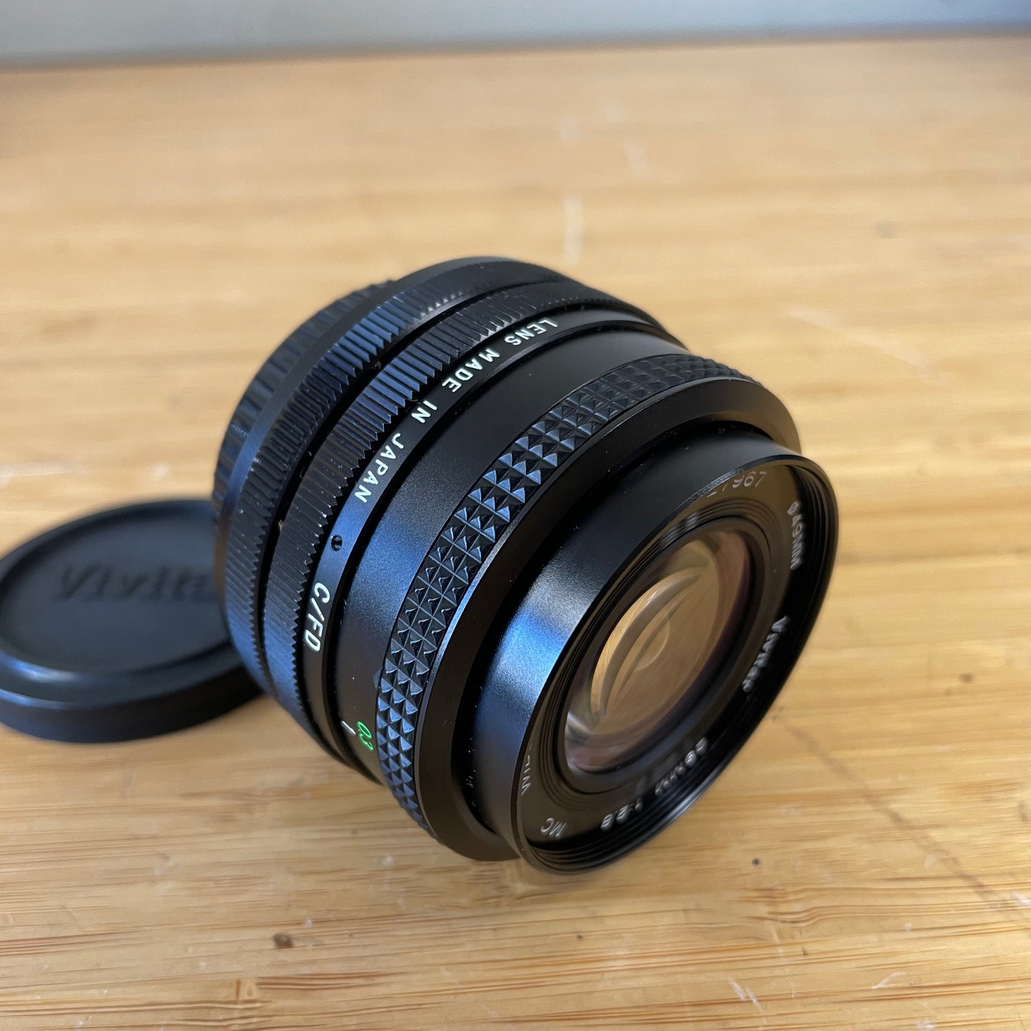 Vivitar 28mm f2.8 MC Wide Angle FD Mount Lens S# 28127967