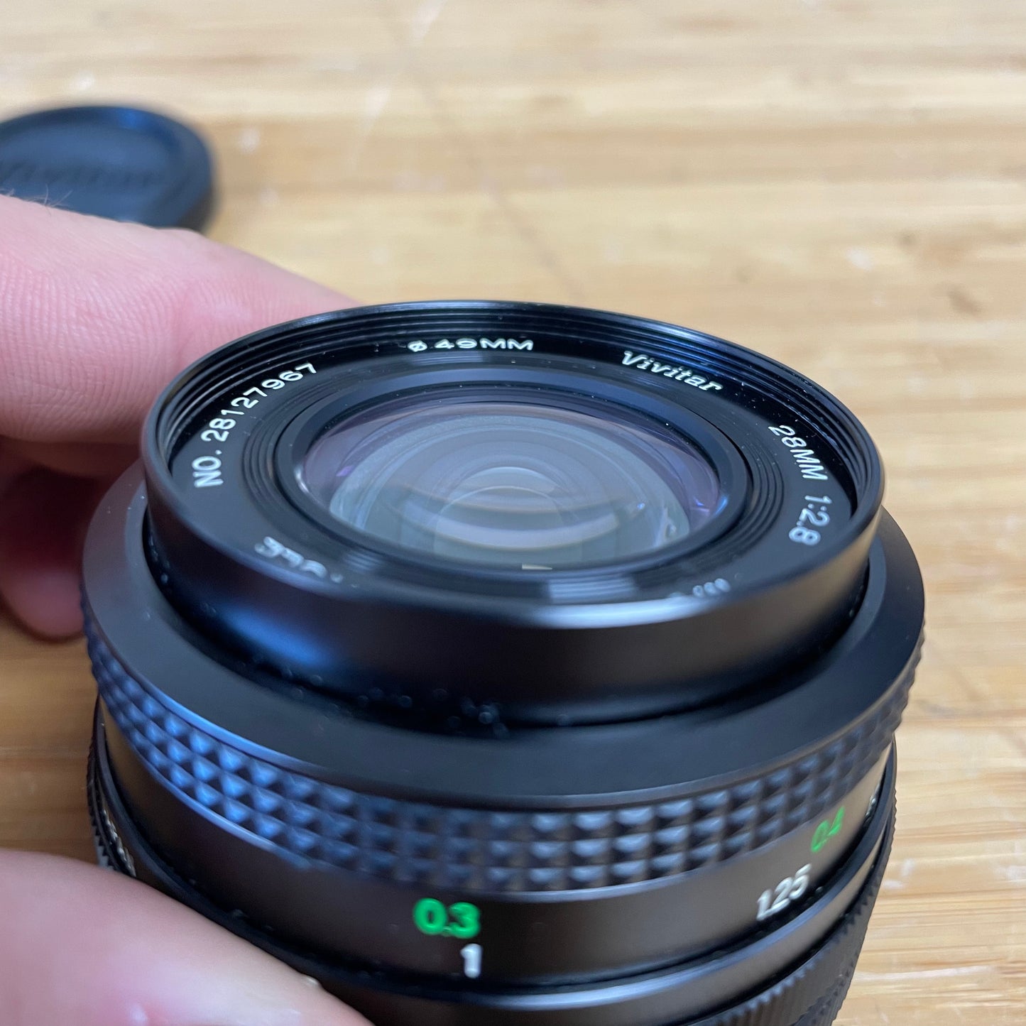 Vivitar 28mm f2.8 MC Wide Angle FD Mount Lens S# 28127967