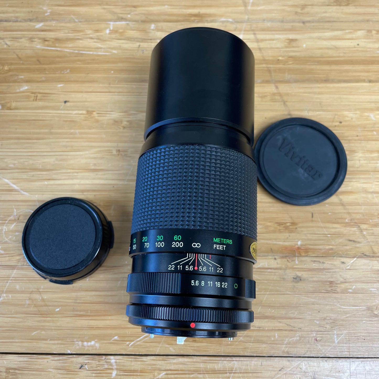 Vivitar 300mm f5.6 MC Telephoto FD Mount Lens S# 37900212