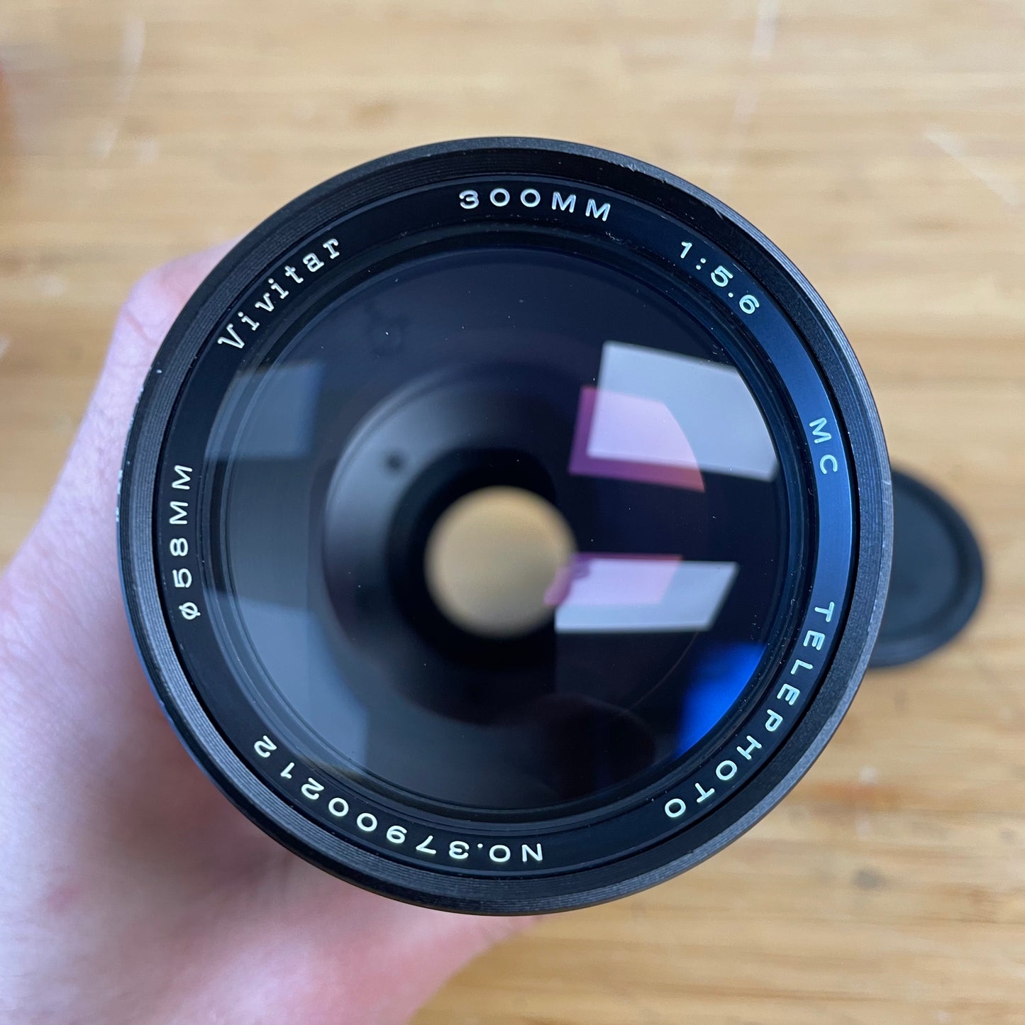 Vivitar 300mm f5.6 MC Telephoto FD Mount Lens S# 37900212