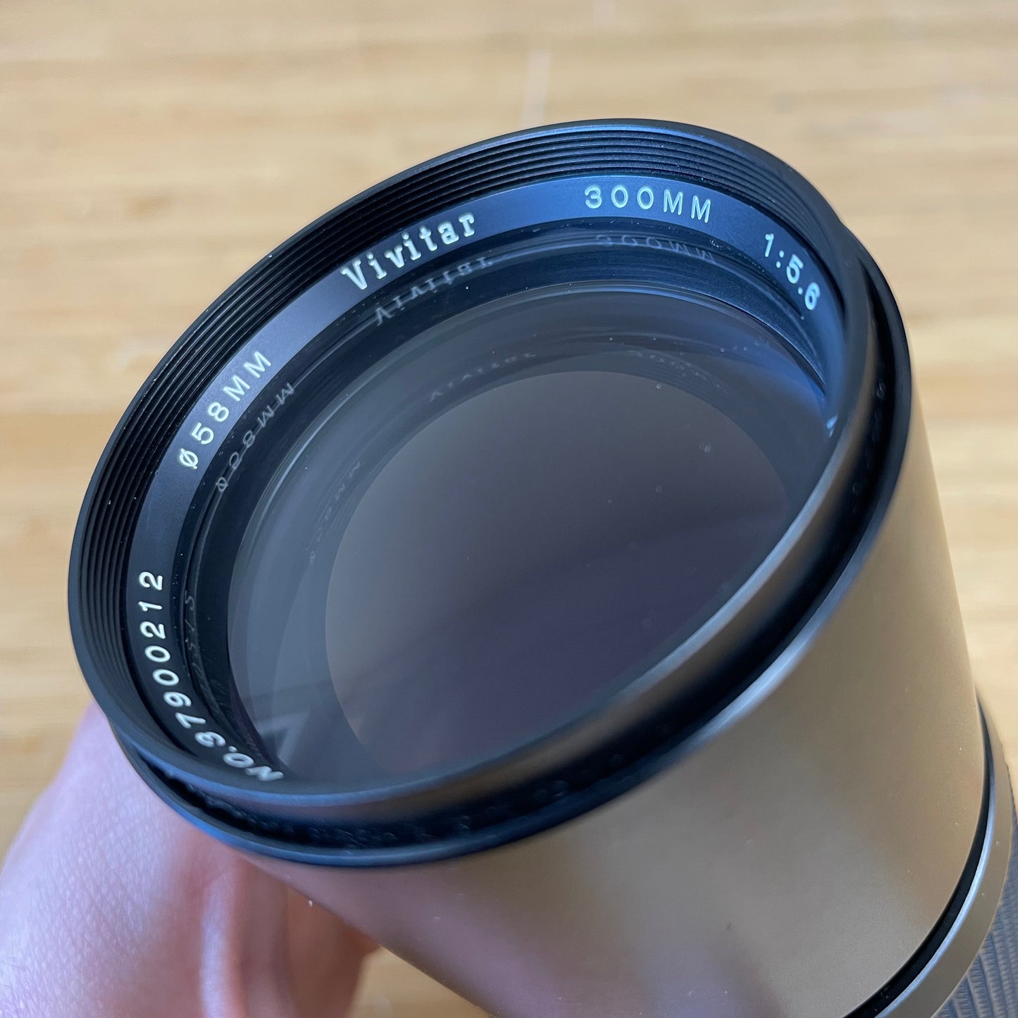Vivitar 300mm f5.6 MC Telephoto FD Mount Lens S# 37900212