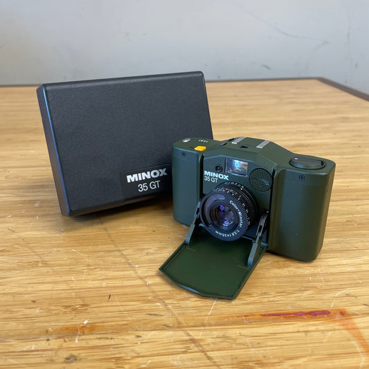 Minox 35 GT Golf 35mm Film Camera - Special Edition Green - LIKE NEW - S# 1391
