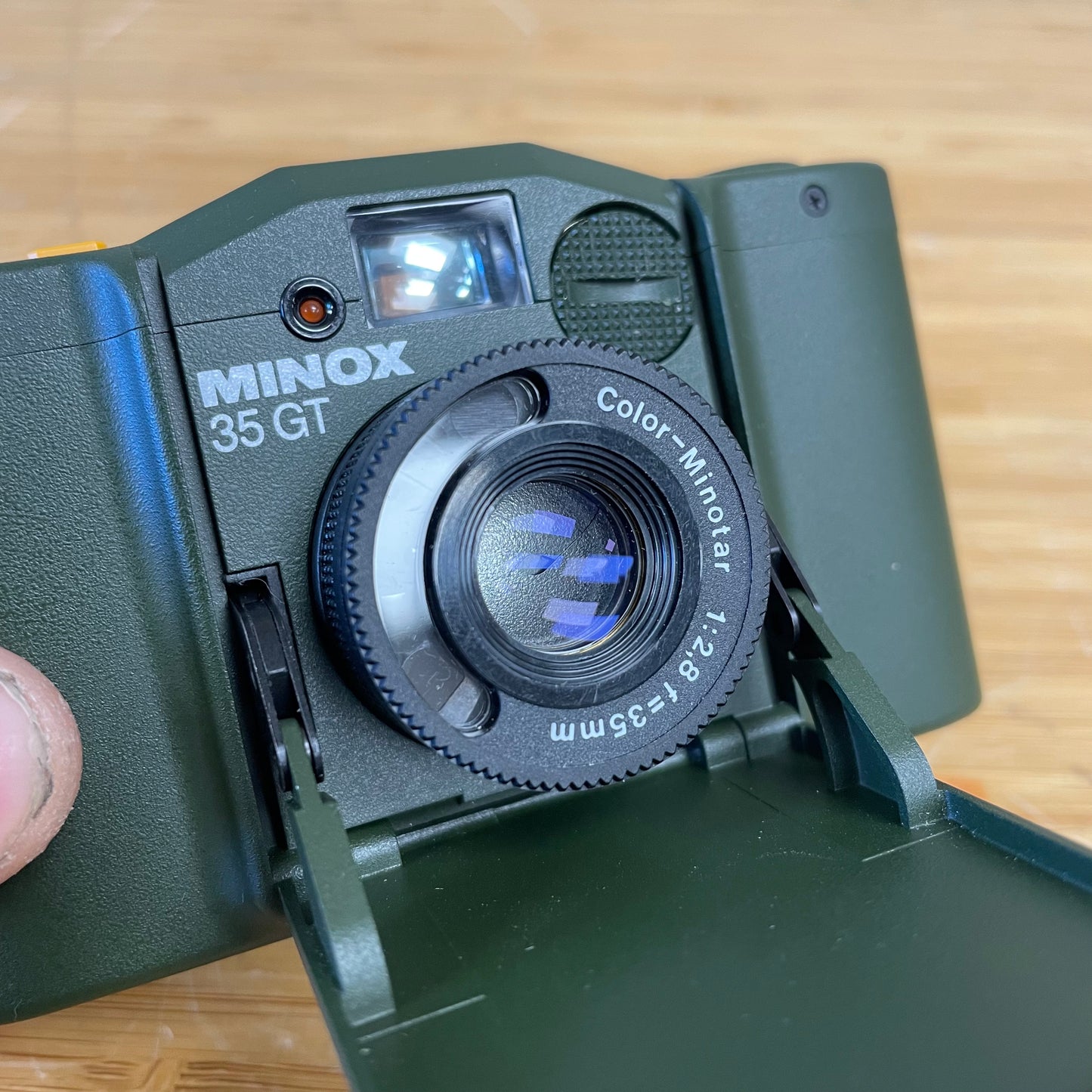 Minox 35 GT Golf 35mm Film Camera - Special Edition Green - LIKE NEW - S# 1391