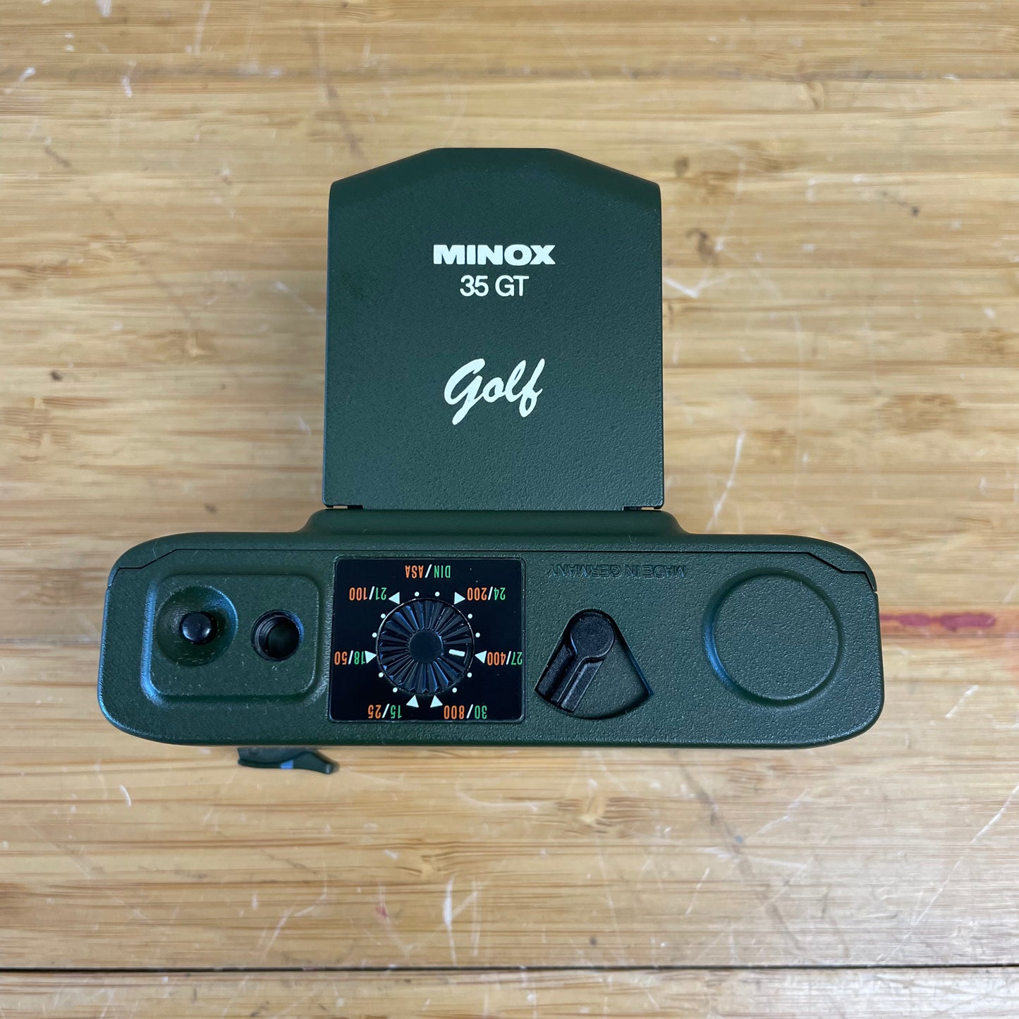 Minox 35 GT Golf 35mm Film Camera - Special Edition Green - LIKE NEW - S# 1391