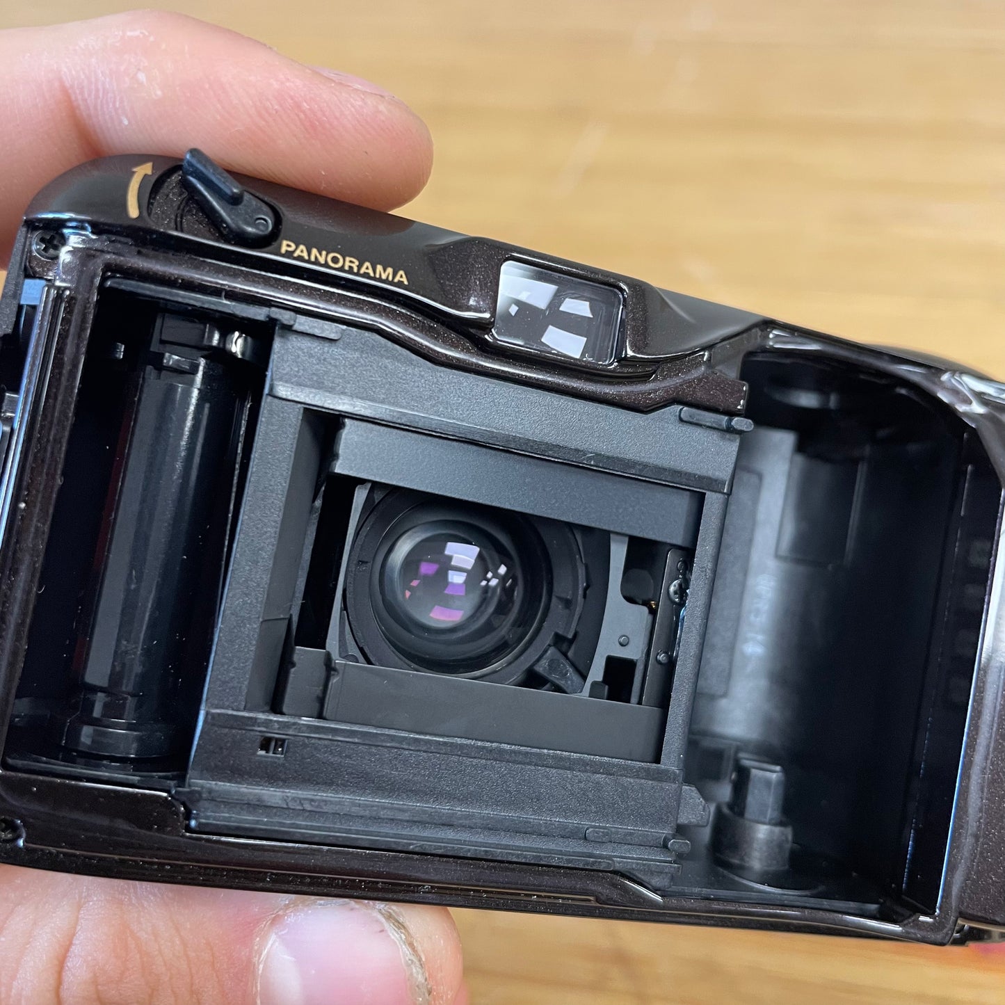 Olympus Stylus Epic Limited 35mm f/2.8 Film Camera — Film Tested — Viewfinder Defect — #16926