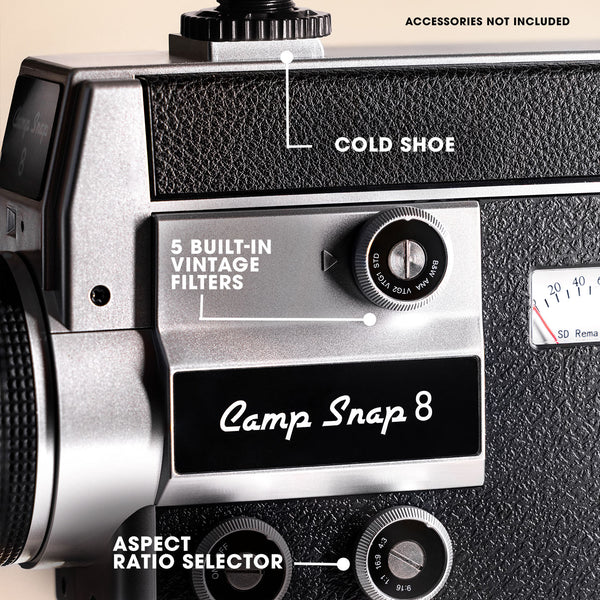 Camp Snap CS-8 Point And Shoot Video Camera ( Not A Super 8mm Camera)