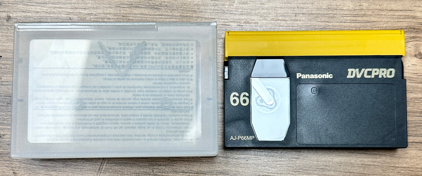 Panasonic AJ-P66MP DVCPRO Tape