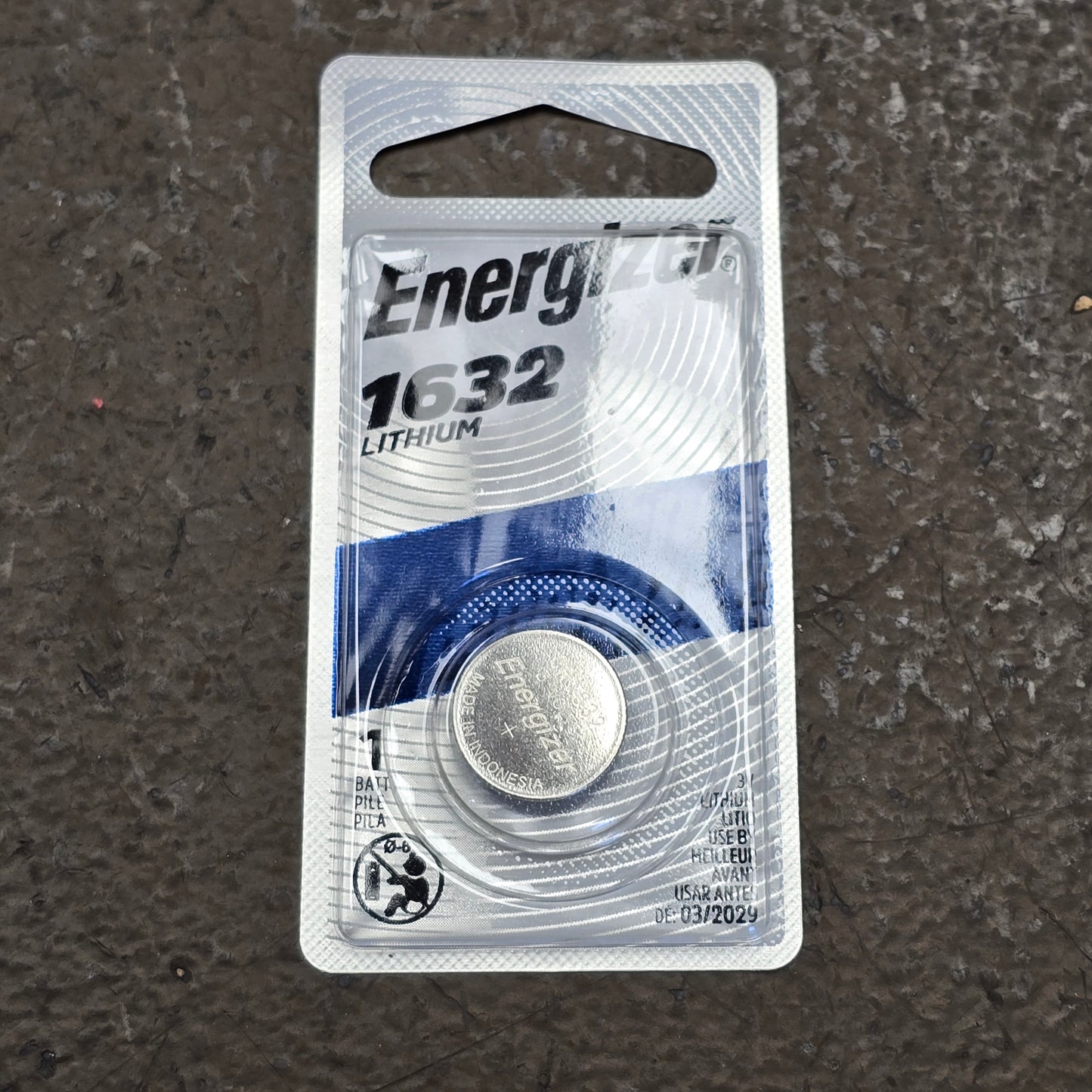 Energizer CR1632 3 Volt Lithium Battery