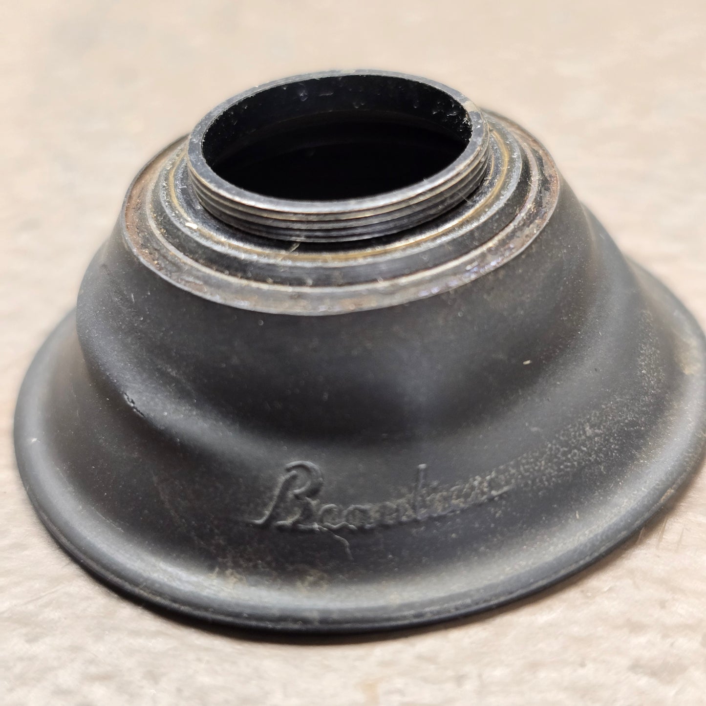 Beaulieu R-16 Rubber Eyecup with Insert Threaded Retaining Ring (Used)