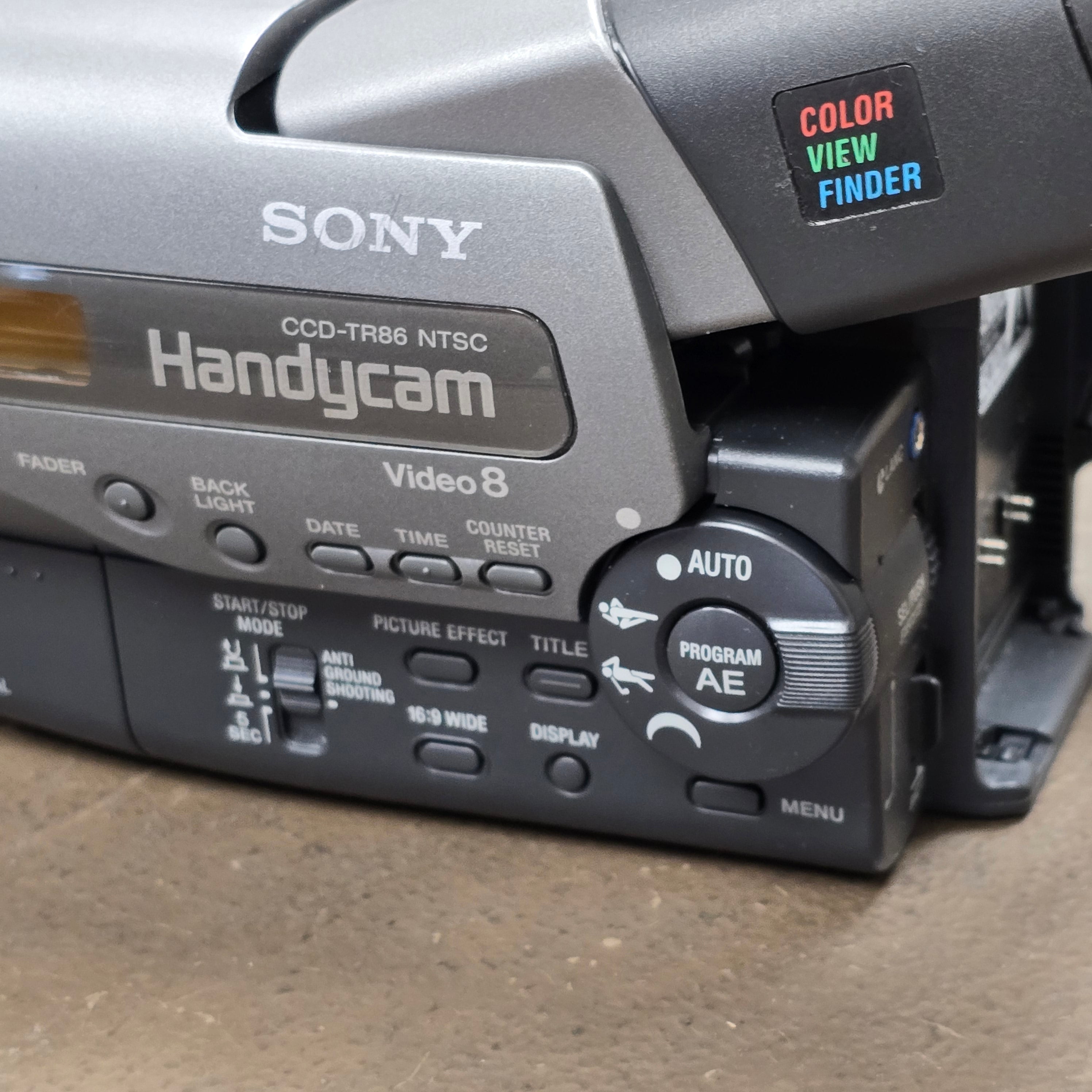 【動作確認OK】TV出力ok SONY　Handycam　CCD-TR3 Handycam TR3 | KATAOKA DESIGN STUDIO プロダクトデザイナー
