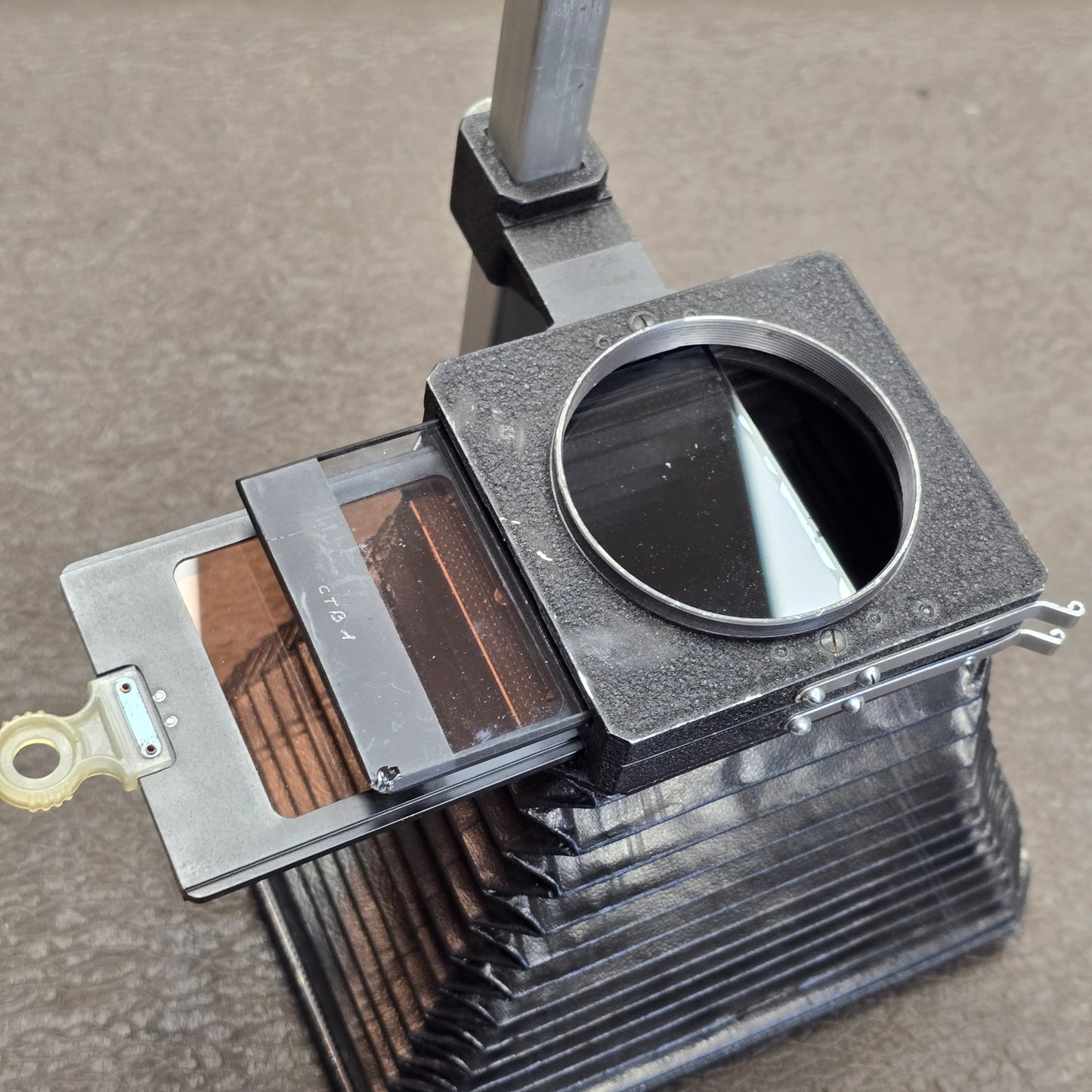 Arriflex 2"x 2" Mattebox with Beam & filter tray S# 2821
