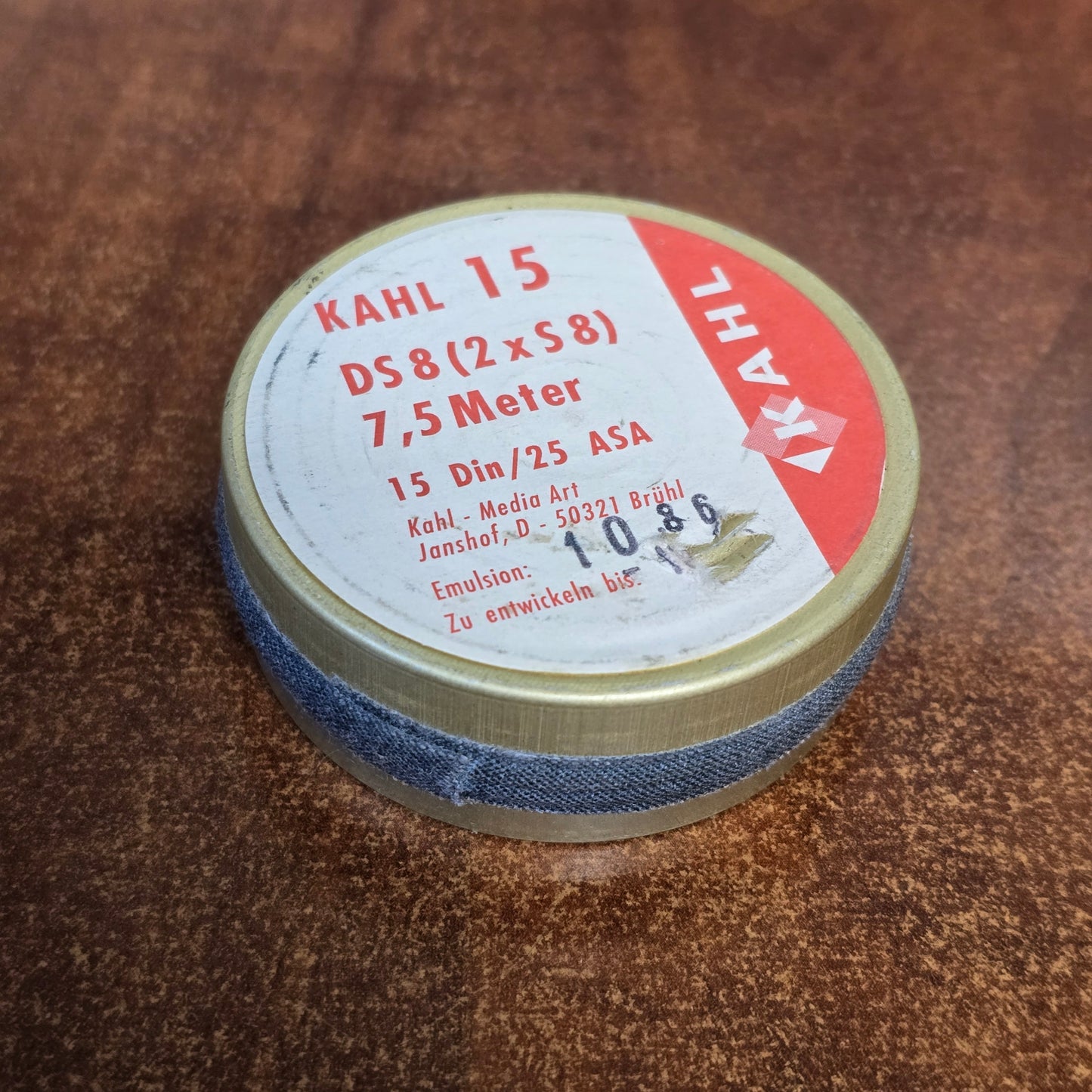 KAHL 15 DS 8 (2xS8) Film ( Expired Stock )