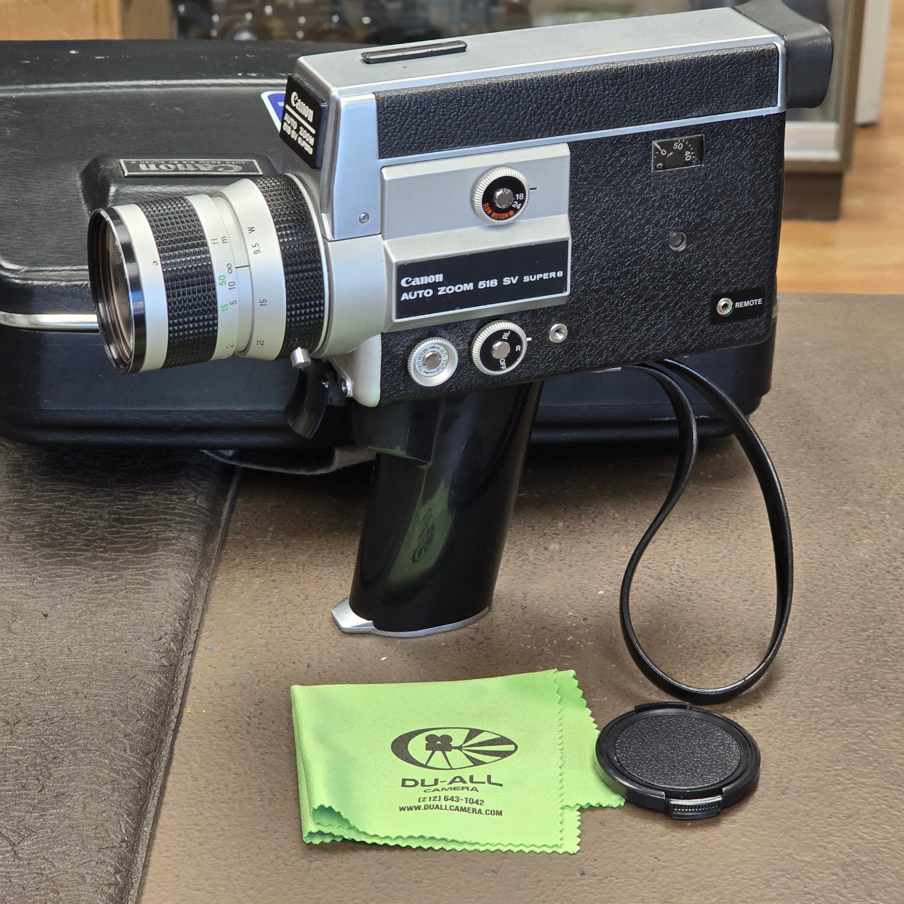 Canon AUTO ZOOM 518 SV super8 Vintage Canon Auto Zoom 518 SV