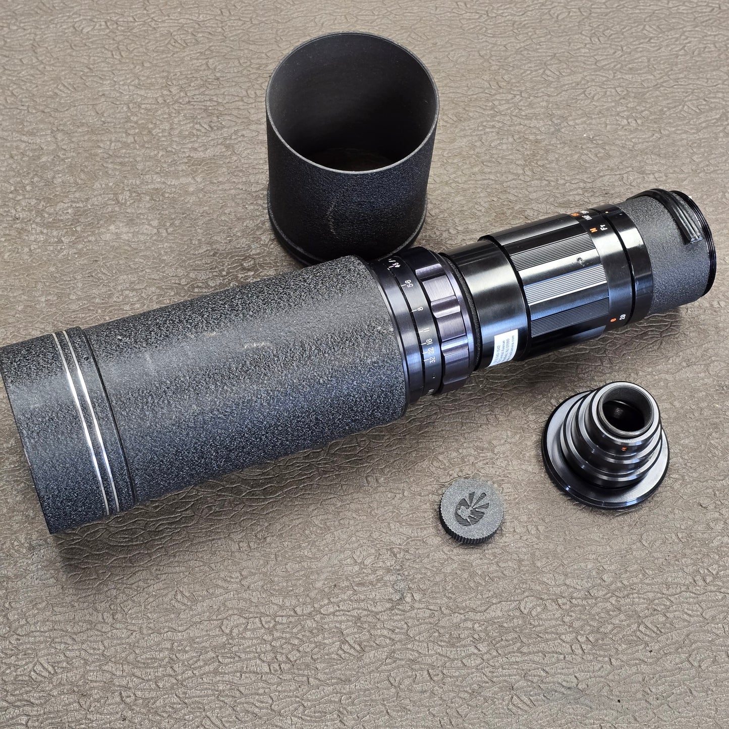 Century Tele-Anthenar II 385mm f4.5 Telephoto Lens with Century Universal C-Mount S# 813339