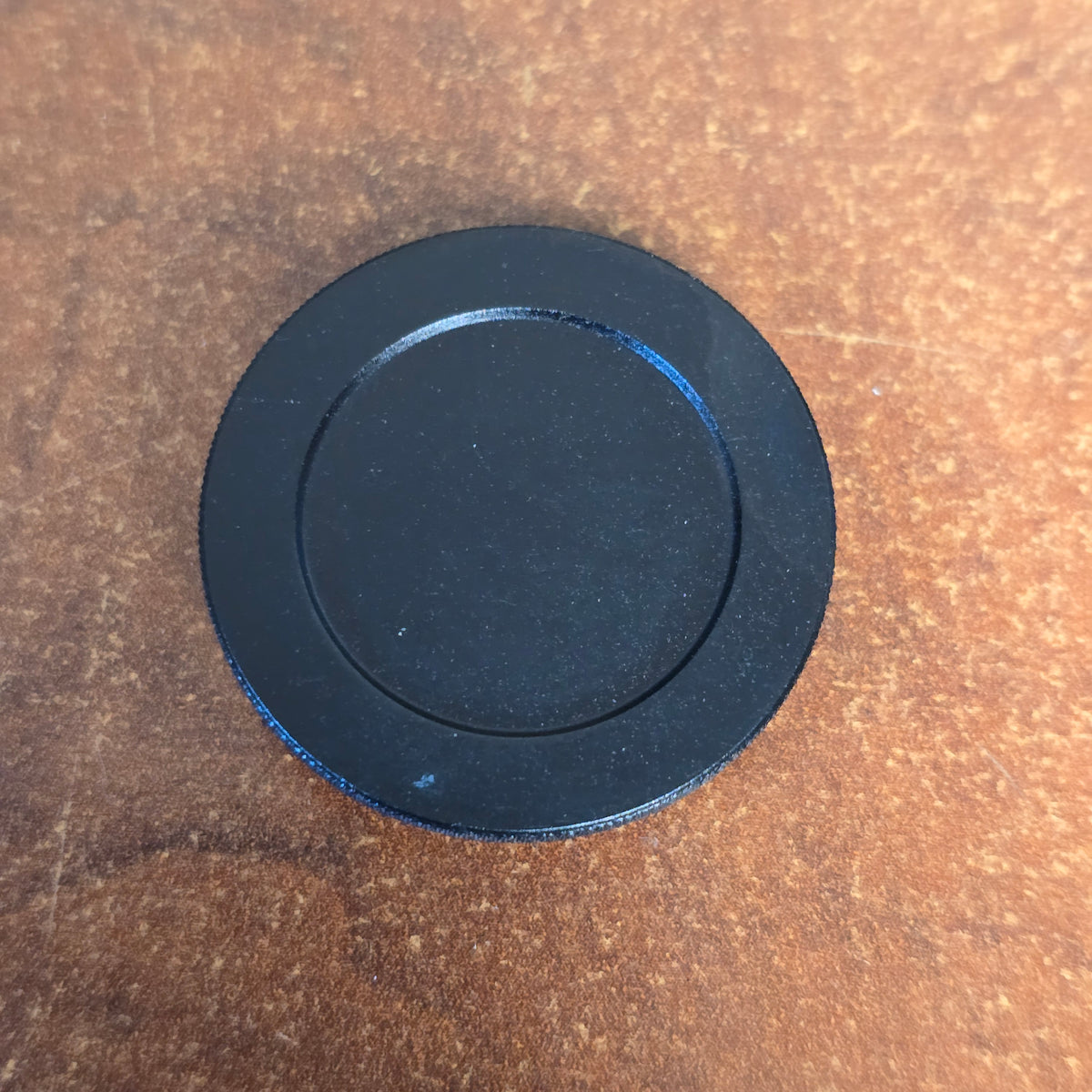 Bolex C-Mount Metal Turret Cap ( Black )