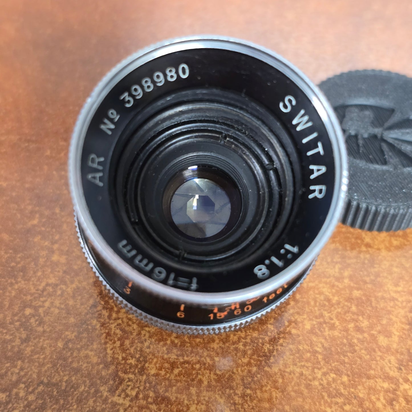 Switar 16mm f1.8 AR C-Mount Lens S# 398980