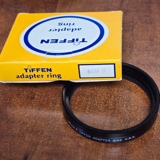 Tiffen 66M-8 Series 8 Adapter Ring with Retaining Ring