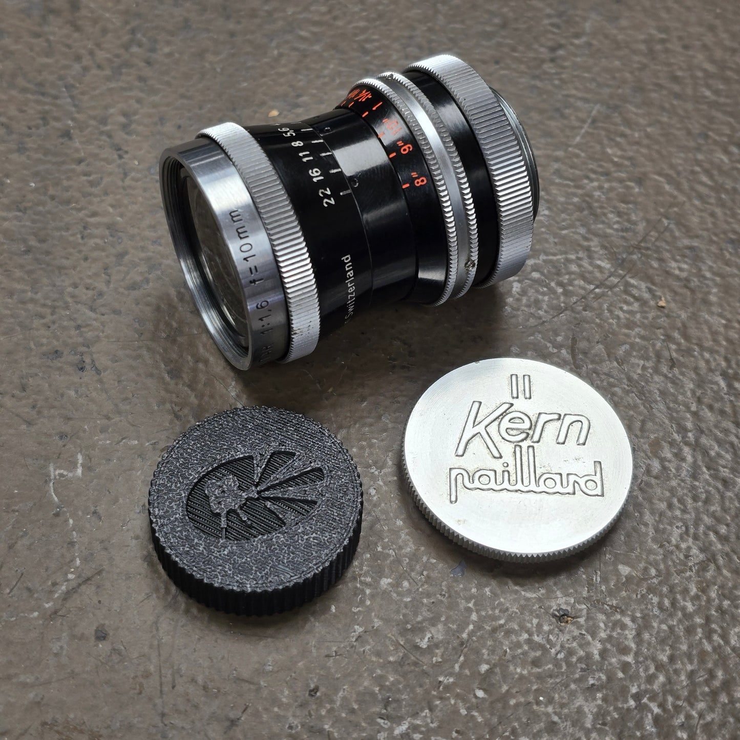 Switar 10mm f1.6 C-Mount Lens S# 1088042