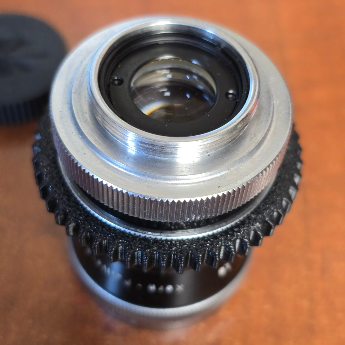 Switar 10mm f1.6 H16RX C-Mount Lens with Focus Gear S# 737761