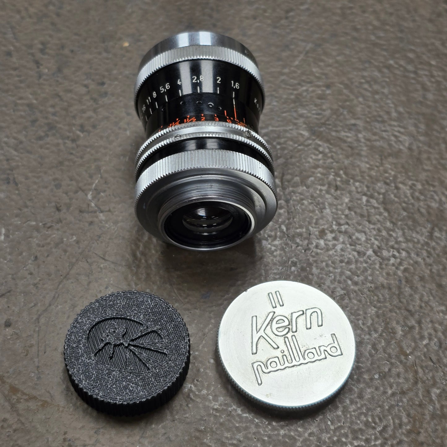 Switar 10mm f1.6 C-Mount Lens S# 1088042