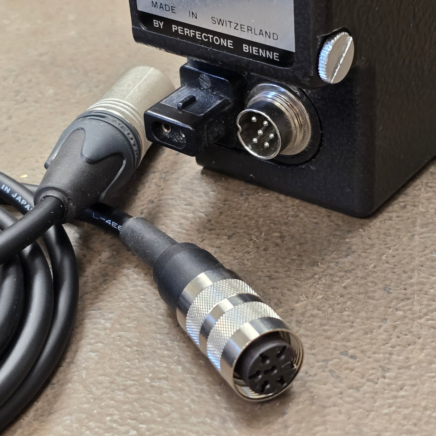 Bolex 6-Pin Female Tuchel - 4-Pin XLR Male Power cable for MST Motor
