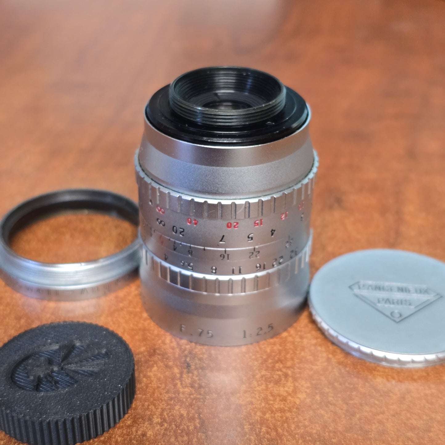 Angenieux 75mm f2.5 Type P3 C-Mount Telephoto lens S# 1315308