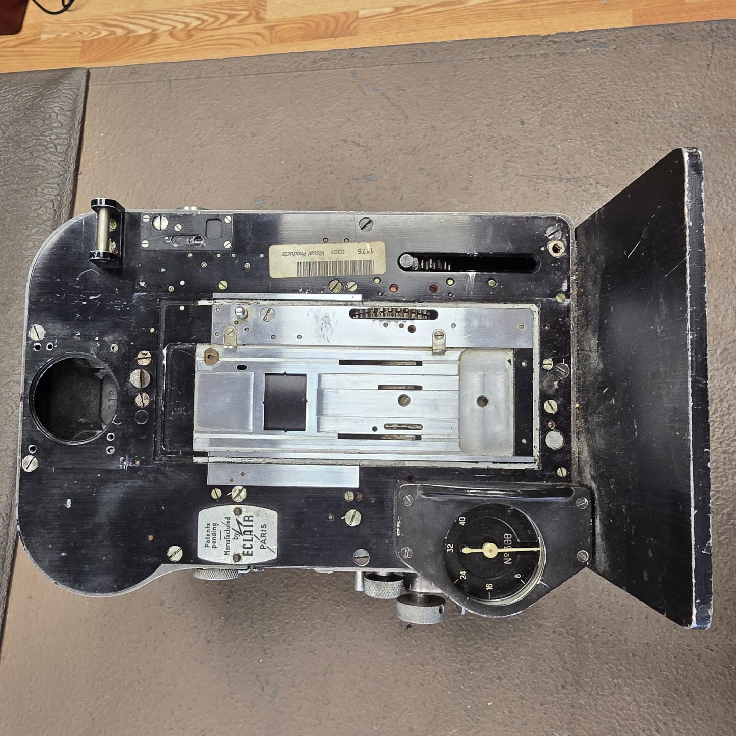 Eclair Cameflex Standard 35mm Parts Camera Body Only S# 1635-824
