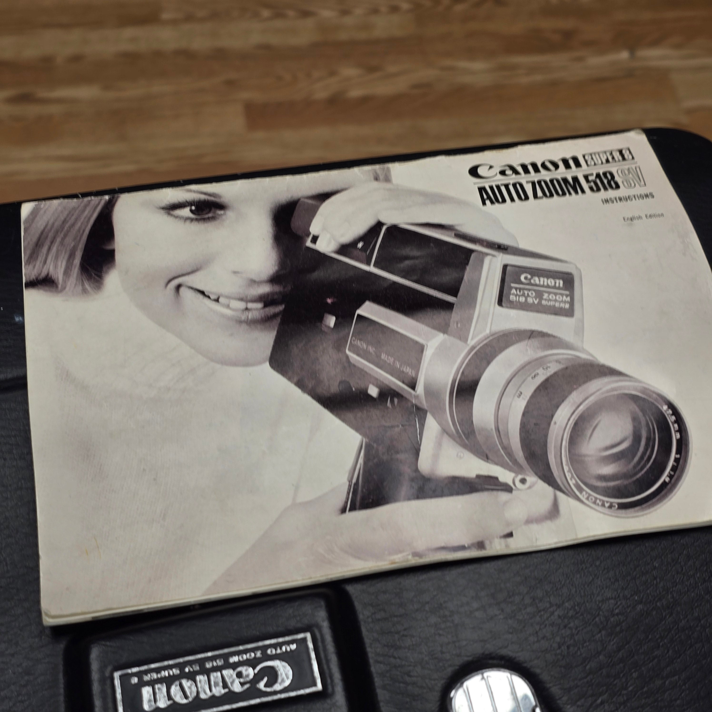 Canon 518 Auto Zoom SV (Special Version) Super 8mm Camera S