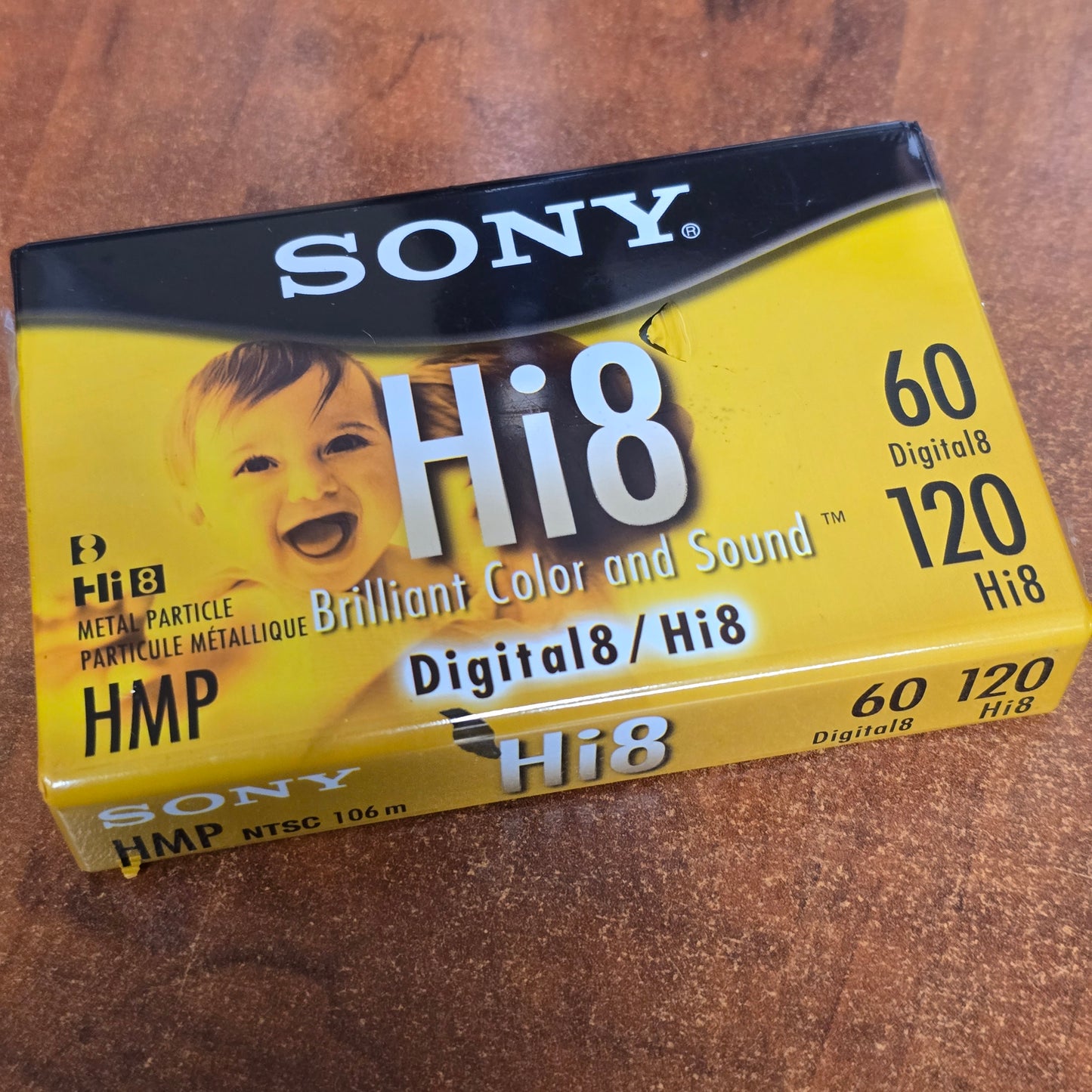 Sony Hi8 60 Minute HMP Camcorder Tape P6-120HMPL
