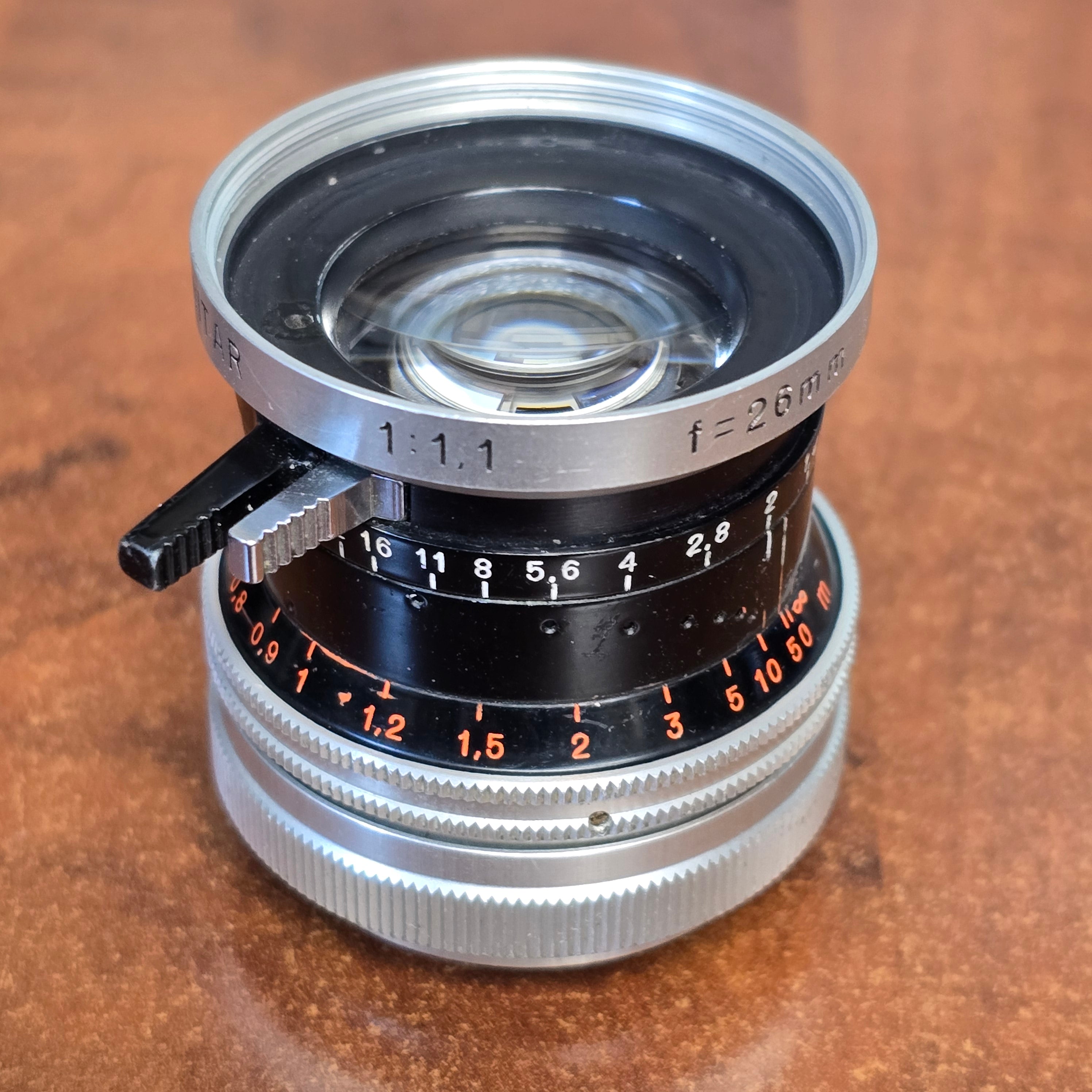 KERN Macro-SWITAR 26mm F1.1　Cマウント　難あり KERN Macro-SWITAR 26mm F1.1 Cマウント 難あり - メルカリ