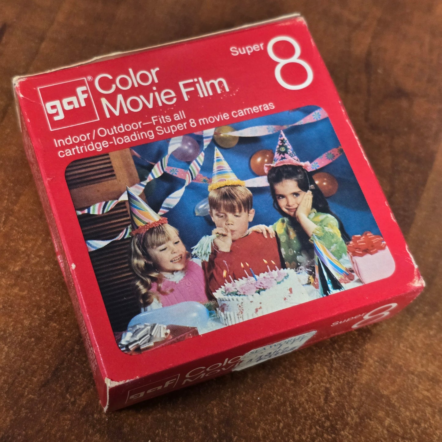 GAF Super 8mm 50' Color Reversal Film Expired Stock