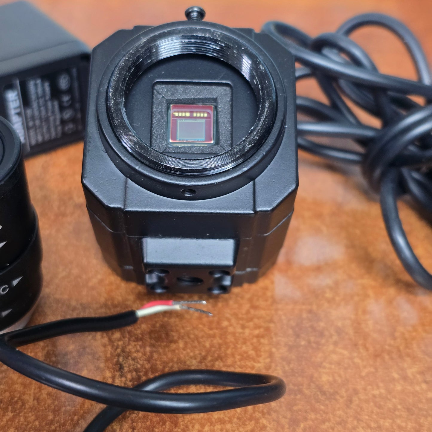 Mini 1/3" Sony CCD 700TVL CCTV Security DC Auto IRIS CS Mount Box Color Camera