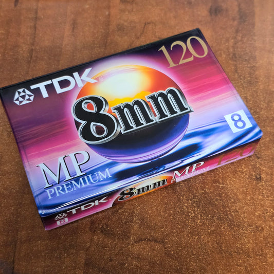 TDK Premium 8mm P6-120MP Tape