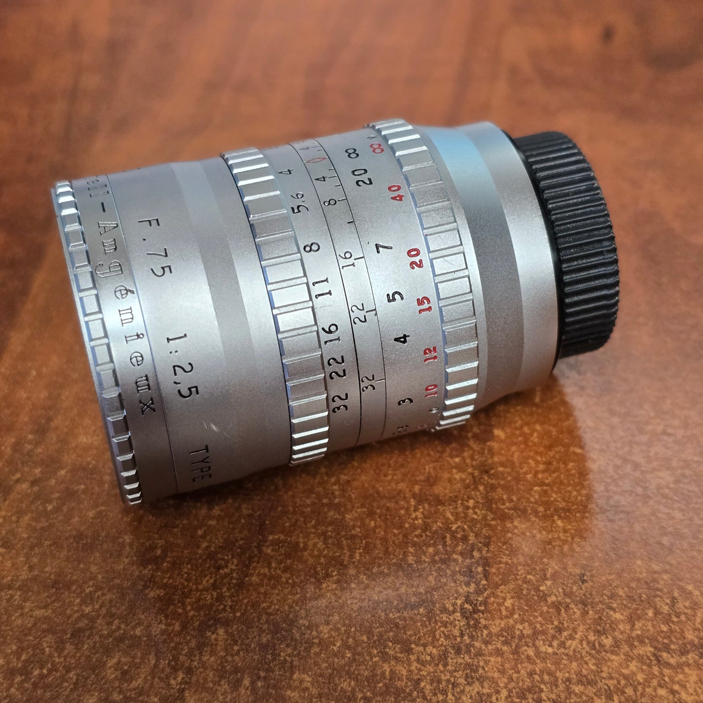 Angenieux 75mm f2.5 Type P3 C-Mount Telephoto lens S# 1315308