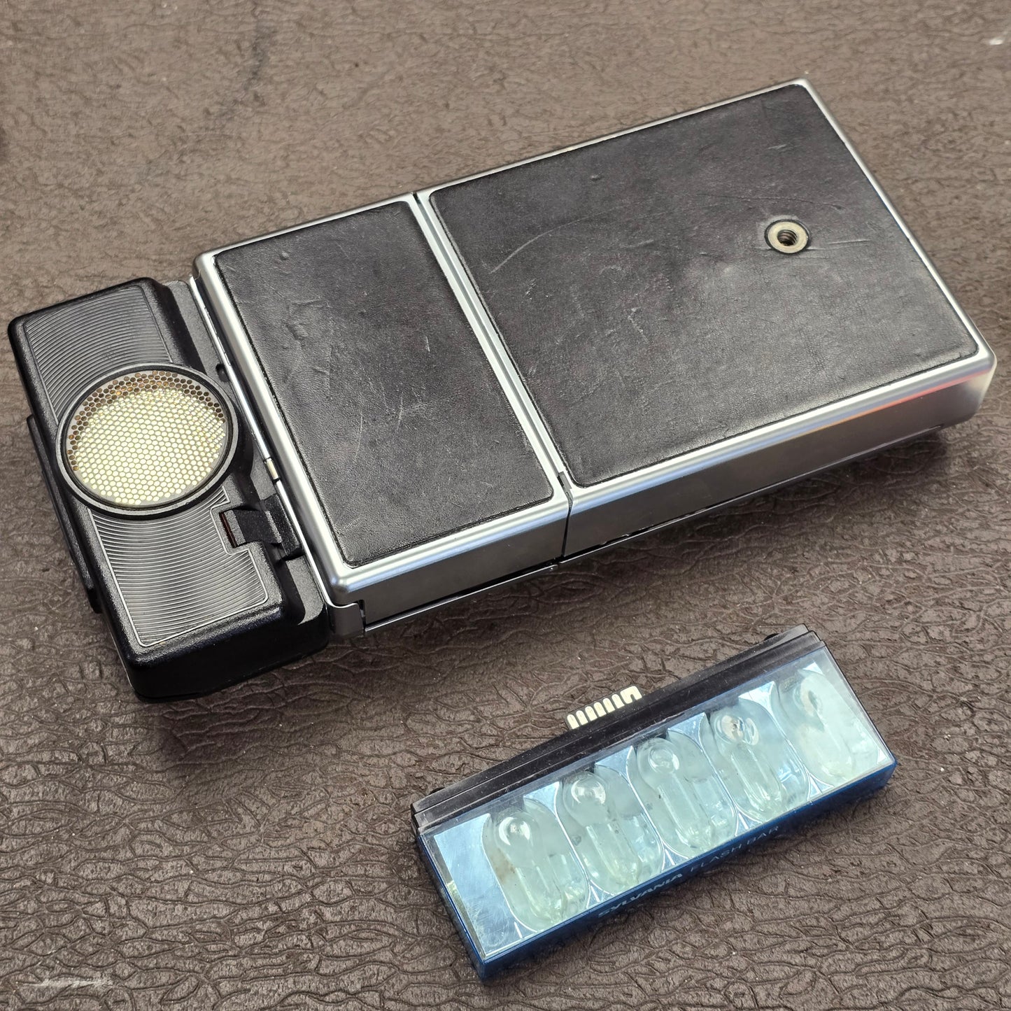 Polaroid SX-70 Land Camera Sonar One Step with Flash & Manual