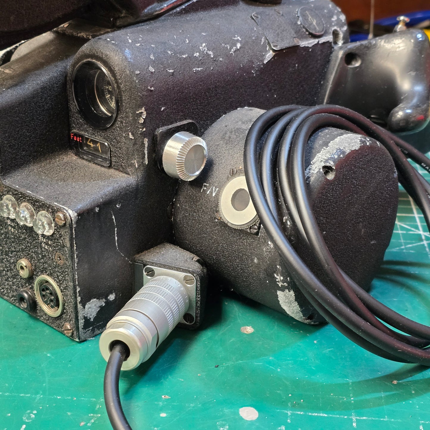 Arriflex 16BL Power Cable (4-pin XLR Male)