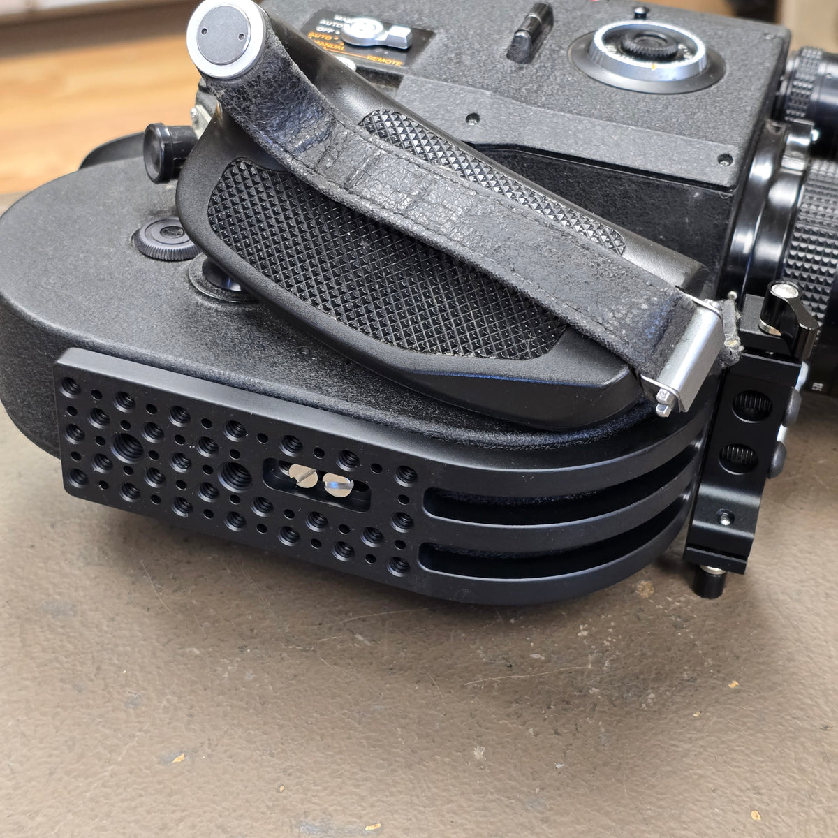 Canon Scoopic Base Plate with 15mm Rod Support System
