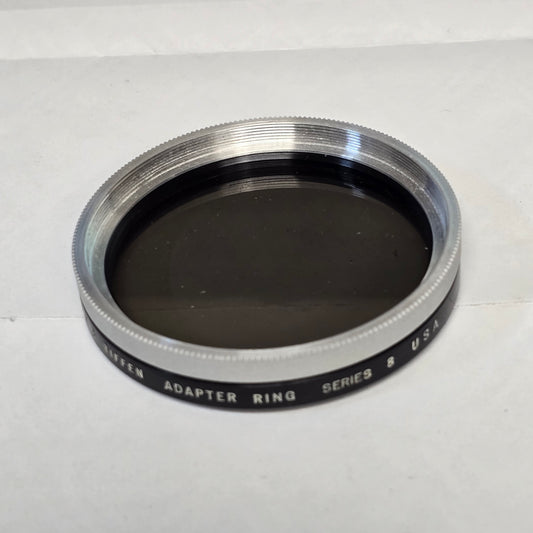 Tiffen Series 8 Polarizer Filter with Series 8 Adapter Ring & Retaining Ring