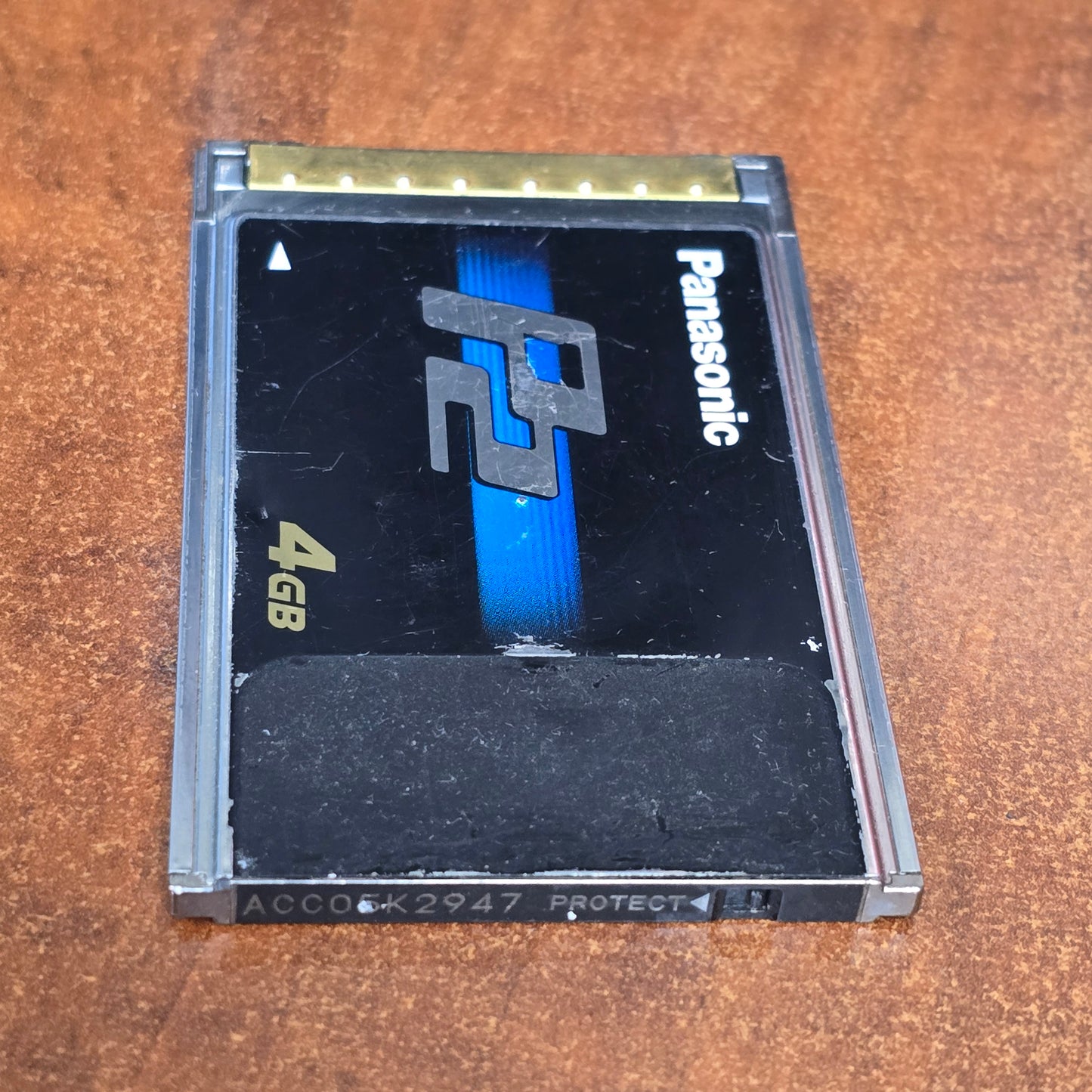 Panasonic 4GB P2 Card ( AJ-P2C004HG ) S# ACC05K2947
