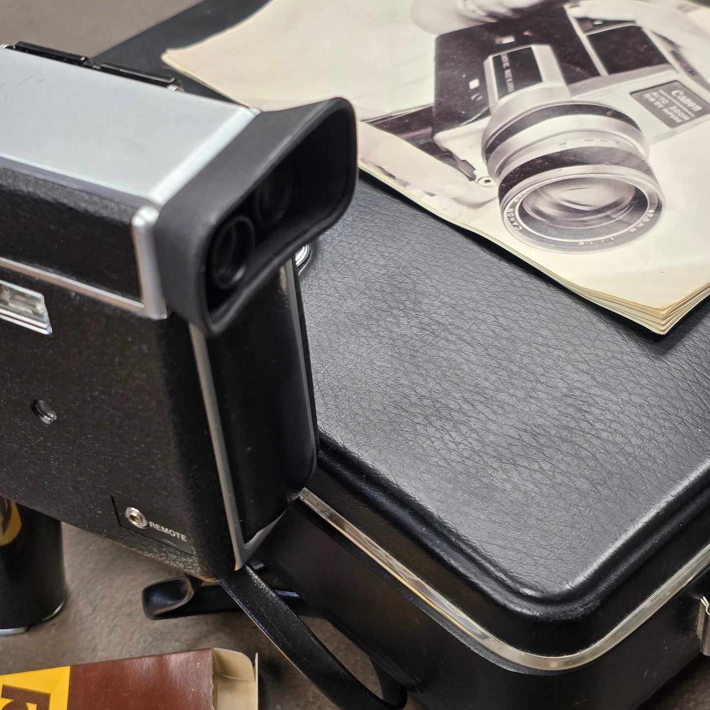 Canon 518 Auto Zoom SV (Special Version) Super 8mm Camera S# 163770