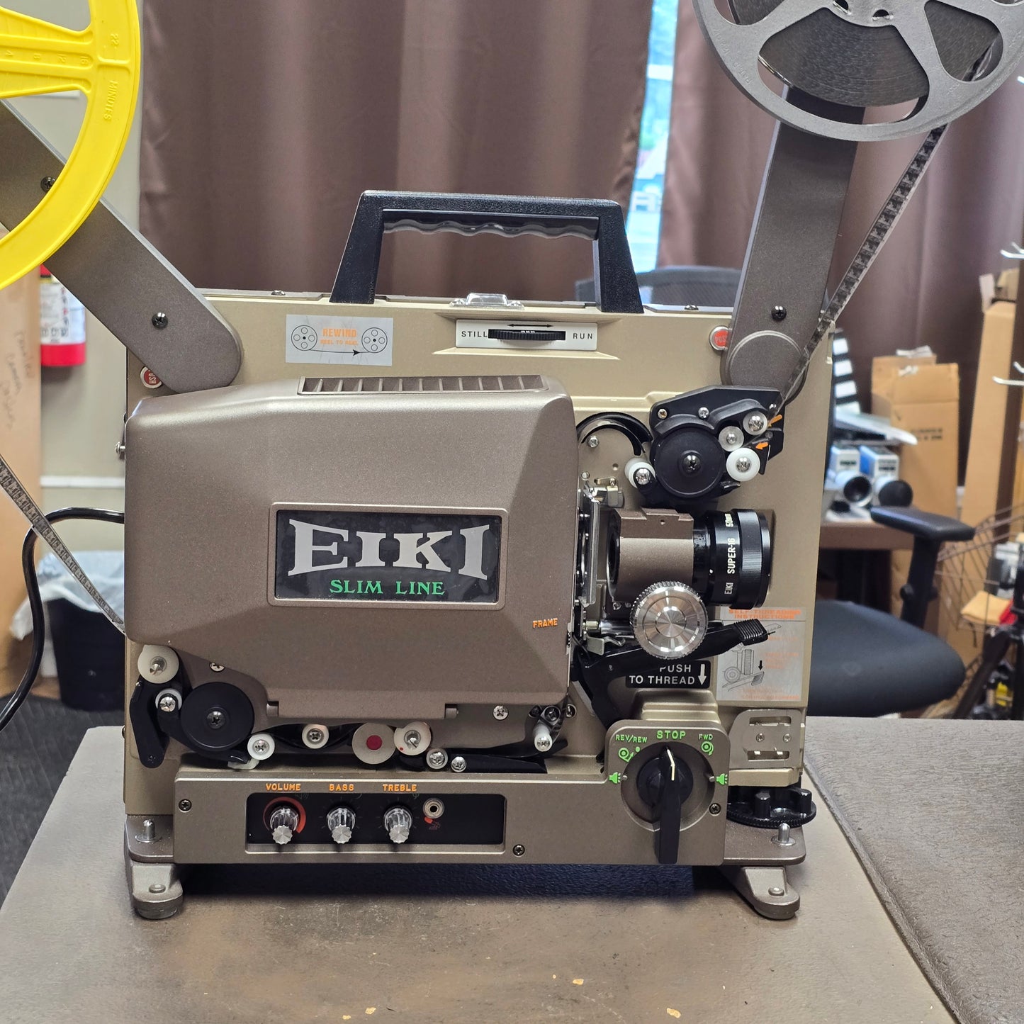 Eiki SNT-O Slim Line 16mm Autoload Sound Projector S# 29844