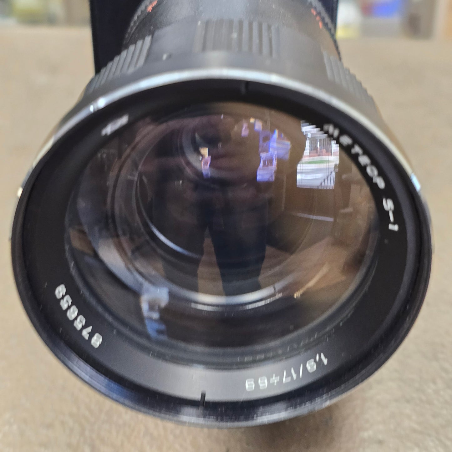 Krasnogorsk K-3 Super 16mm Camera S# 8702973 w/ Meteor 17-69mm Zoom lens S# 875659 with Case & Accessories