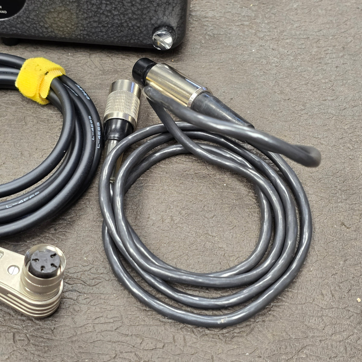 Bolex ESM Motor with ESM Power cable to 4-pin XLR & Remote On/Off Power Cable S# B5569