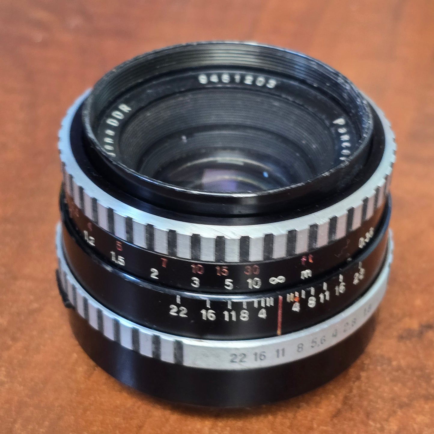 Carl Zeiss Jena DDR 50mm t/1.8 M42 Pentax Screw Mount S# 9461203