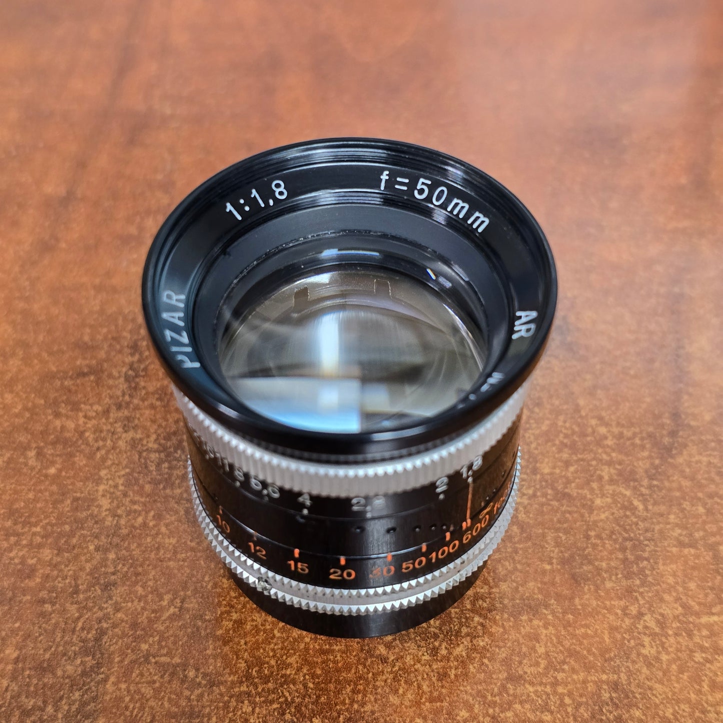 Pizar 50mm f1.8 AR C-Mount lens S# 972850
