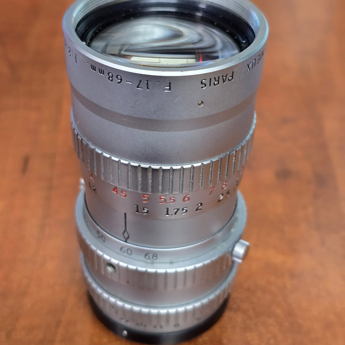 Angenieux 17-68mm f2.2 C-Mount Zoom lens Type L2 (Silver Version) S# 1169020