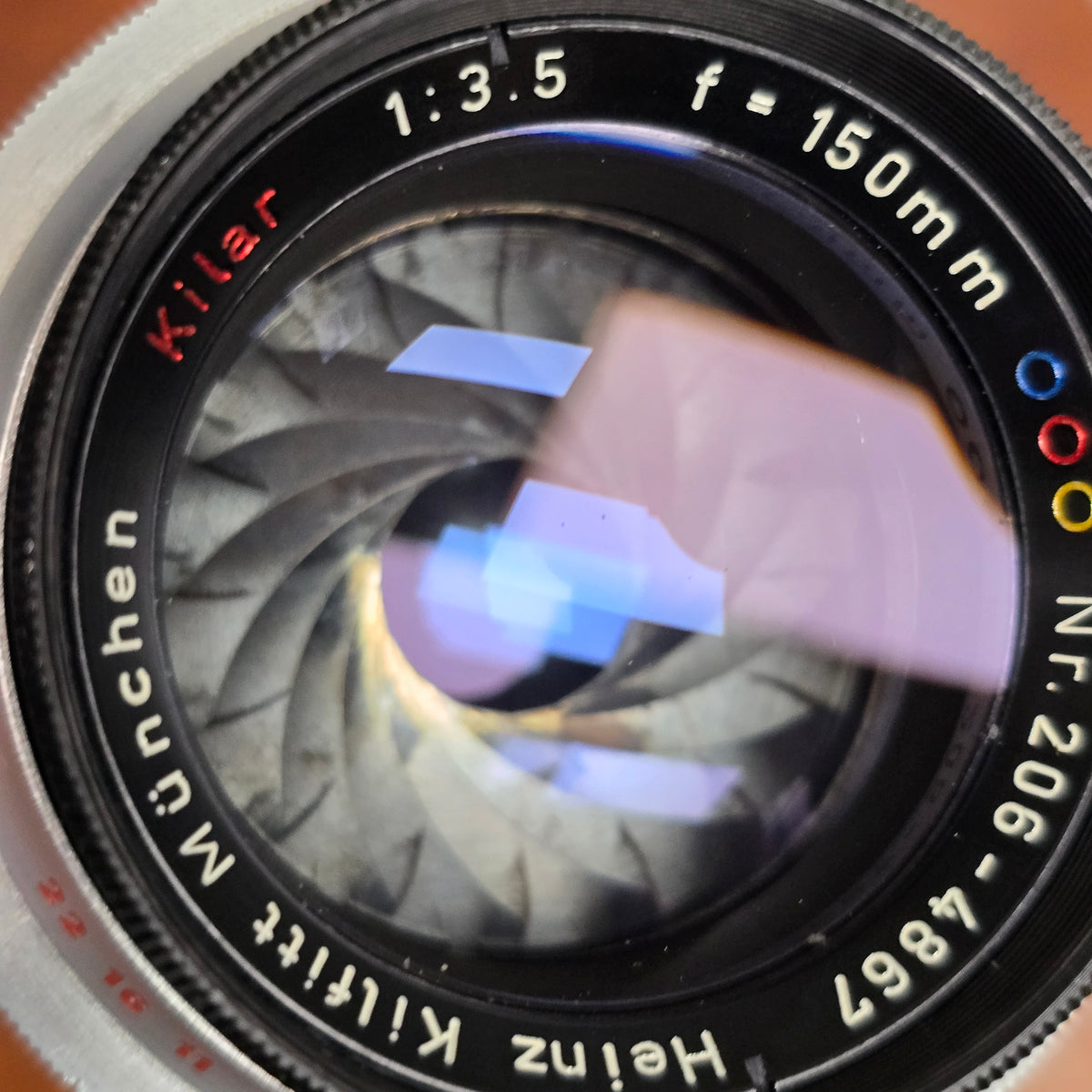 Heinz Kilfitt Munchen - Kilar  150mm f3.5 Arri Standard Mount Macro Lens S# 206-4867