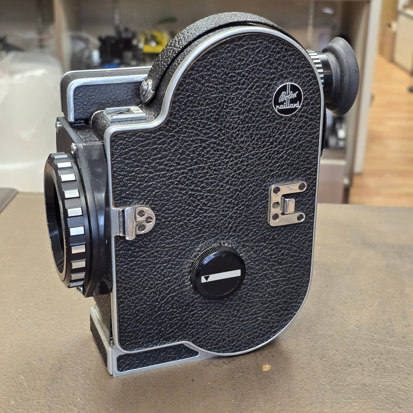 Bolex Super 16 SB Camera body with 13X Viewfinder S# 303332