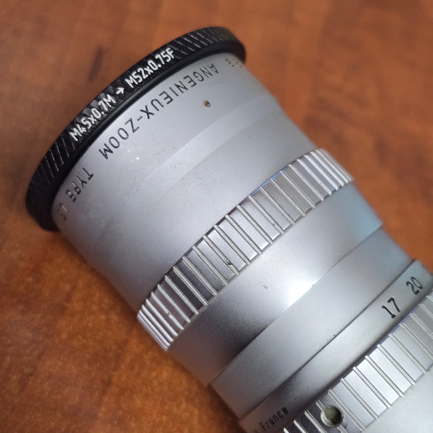 Angenieux 17-68mm f2.2 C-Mount Zoom lens Type L2 (Silver Version) S# 1169020