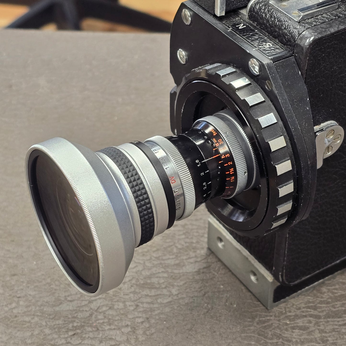 Super Fisheye Macro Lens Adapter 0.25X for 37mm threaded Lens